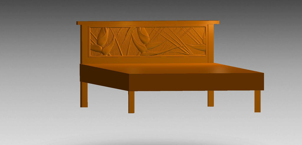 Carved Headboards and Beds