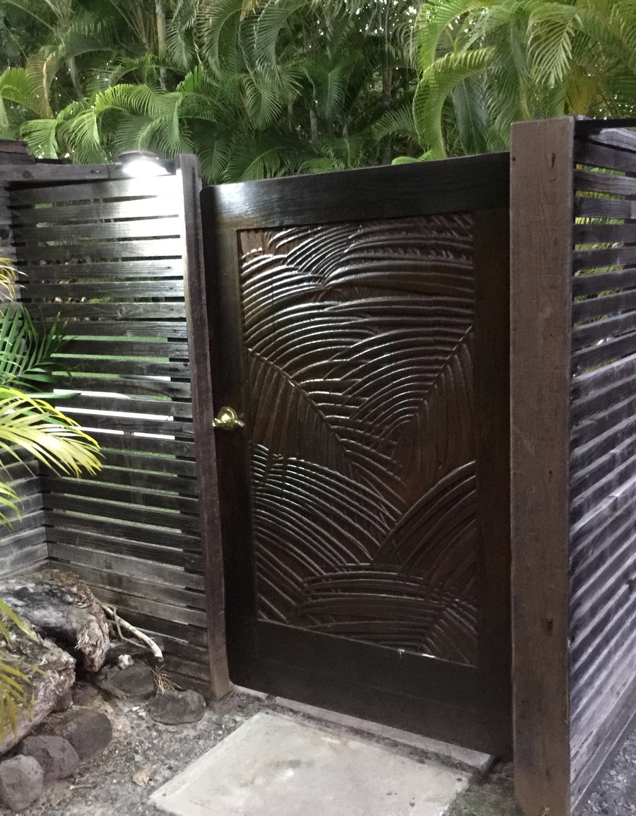 Nature Portrait Palm Gates and Doors